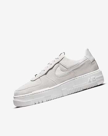 Nike Air Force 1 Pixel Blancos Beige Claro Rosas | MX 4494
